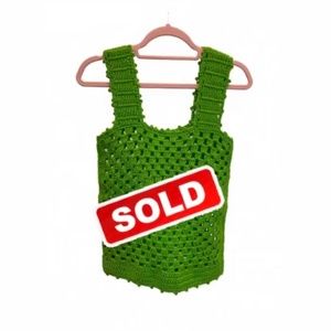 Vintage Crochet Tank Top